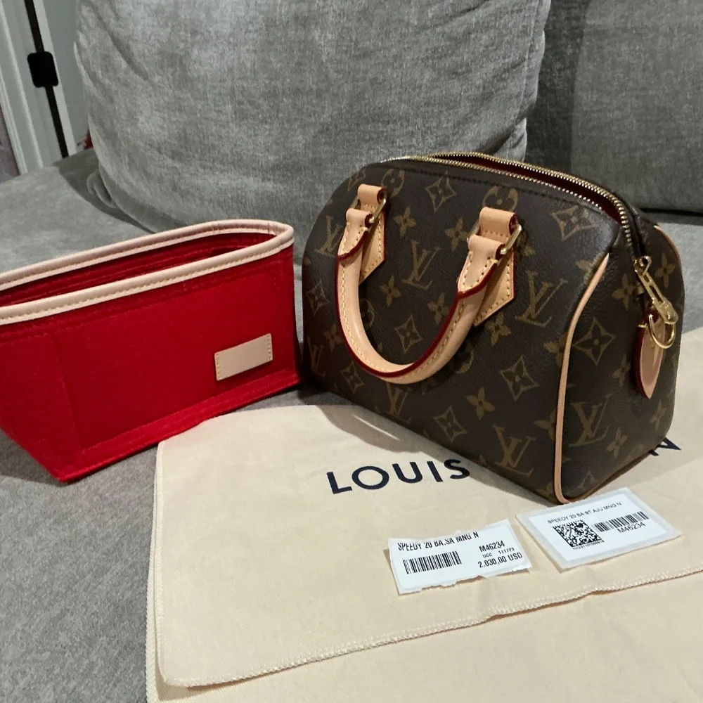 Louis Vuitton Speedy 20 in monogram - Picture 2 of 10